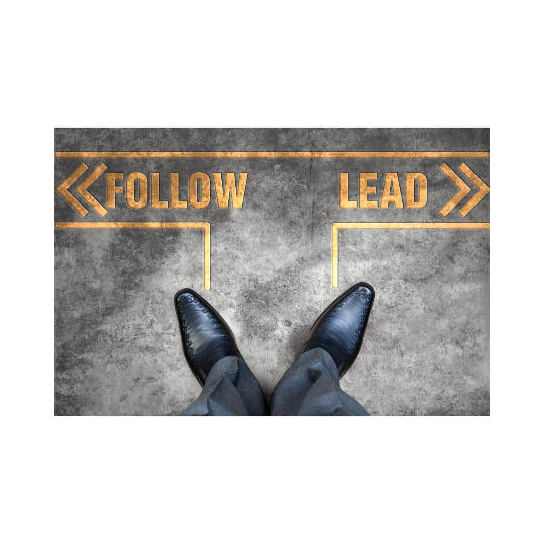 decision between being a follower and a leader